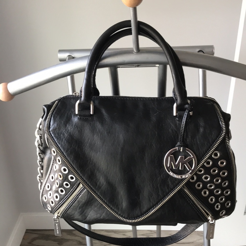 Michael Kors Odette Grommet satchel
